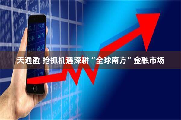 天通盈 抢抓机遇深耕“全球南方”金融市场